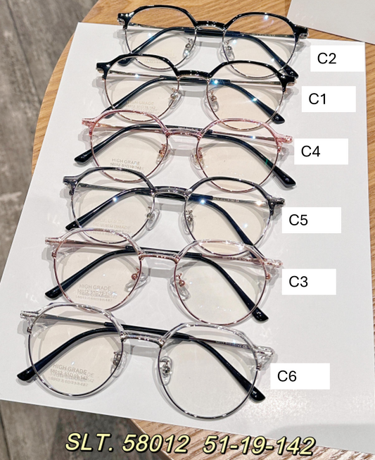 iNERTIA eyeglass frames - Fashion series 58000, for men's and women's