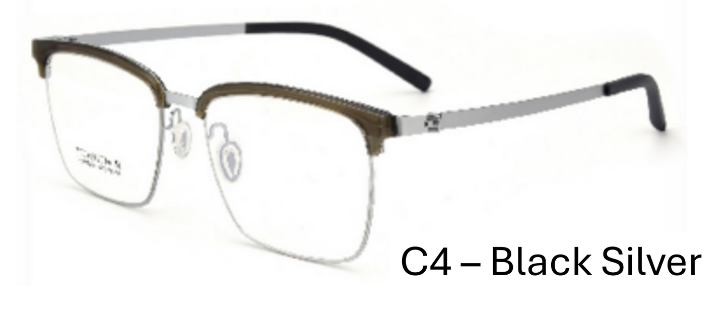 iNERTIA Titanium eyeglass frames - series 66016, 66022 for men's