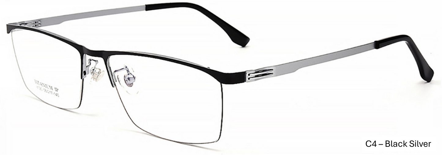 iNERTIA Titanium eyeglass frames - series 8120, for men's