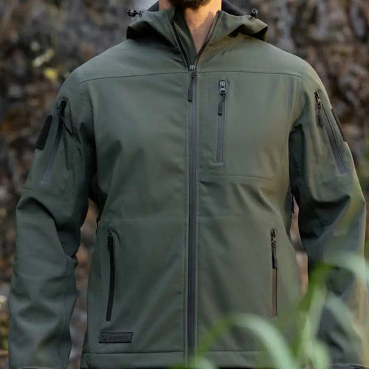 Baerskin softshell jacket 2.0 - men's, size xl, hunter green