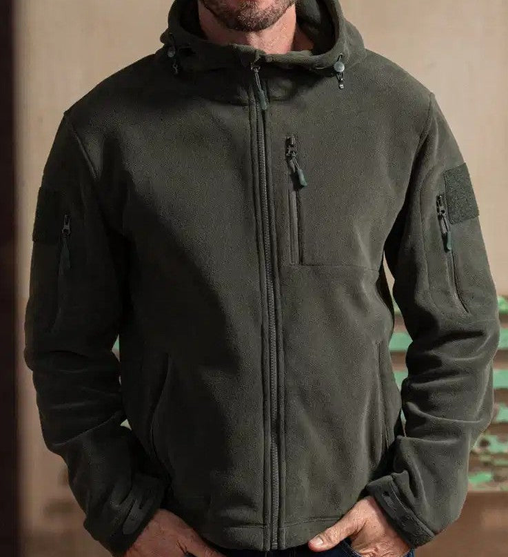 Baerskin hoodie 4.0 - dark green, men's